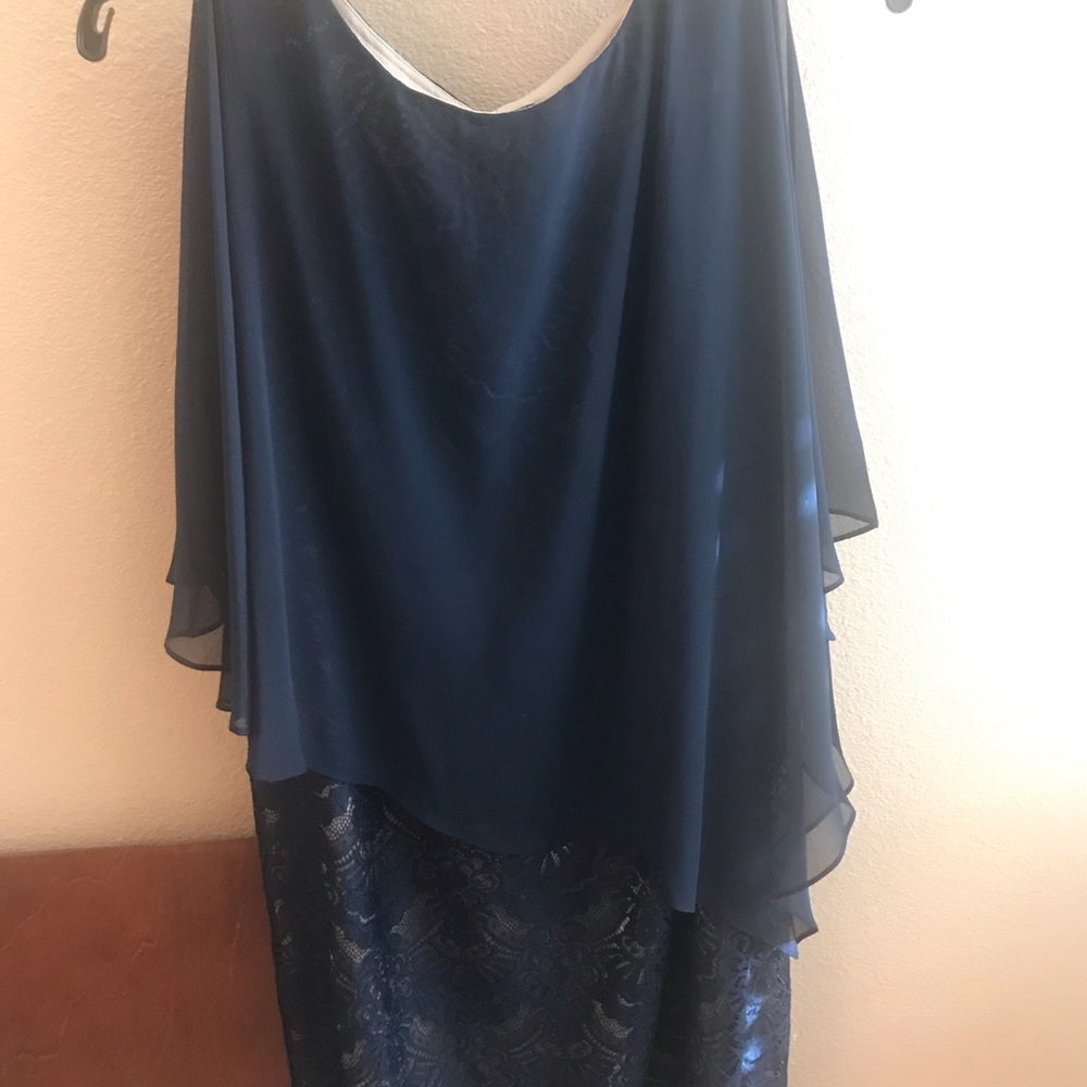 Navy Macy’s Cocktail Dress